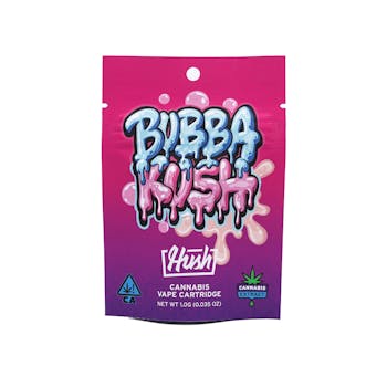 Bubble Kush - 1g Cart Strain Specific - Hush (Batch 10887)
